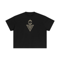 Essential women's Cotton Boxy Branded T-Shirt