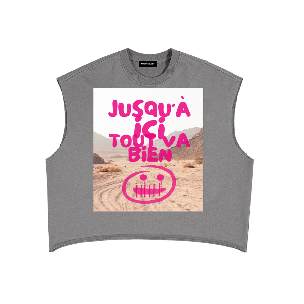 Unisex French Terry Boxy Tank Top