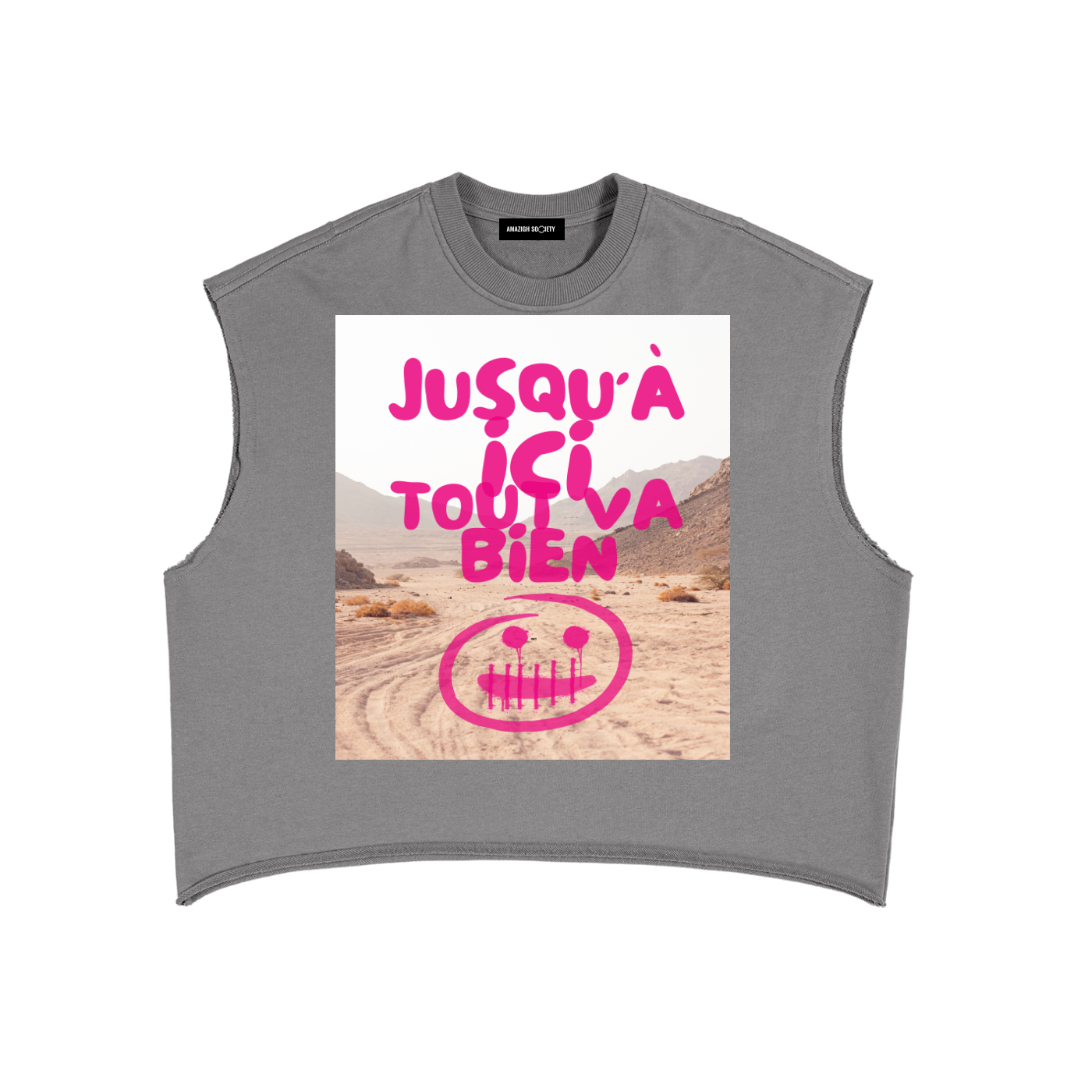 Unisex French Terry Boxy Tank Top