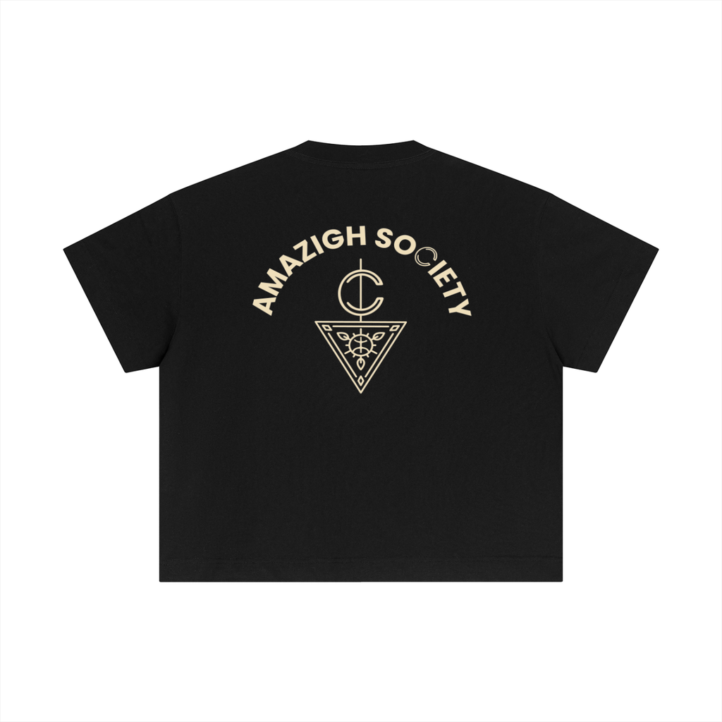Essential women's Cotton Boxy Branded T-Shirt