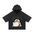 Snow Washed Hooded ASW Boxer T-Shirt