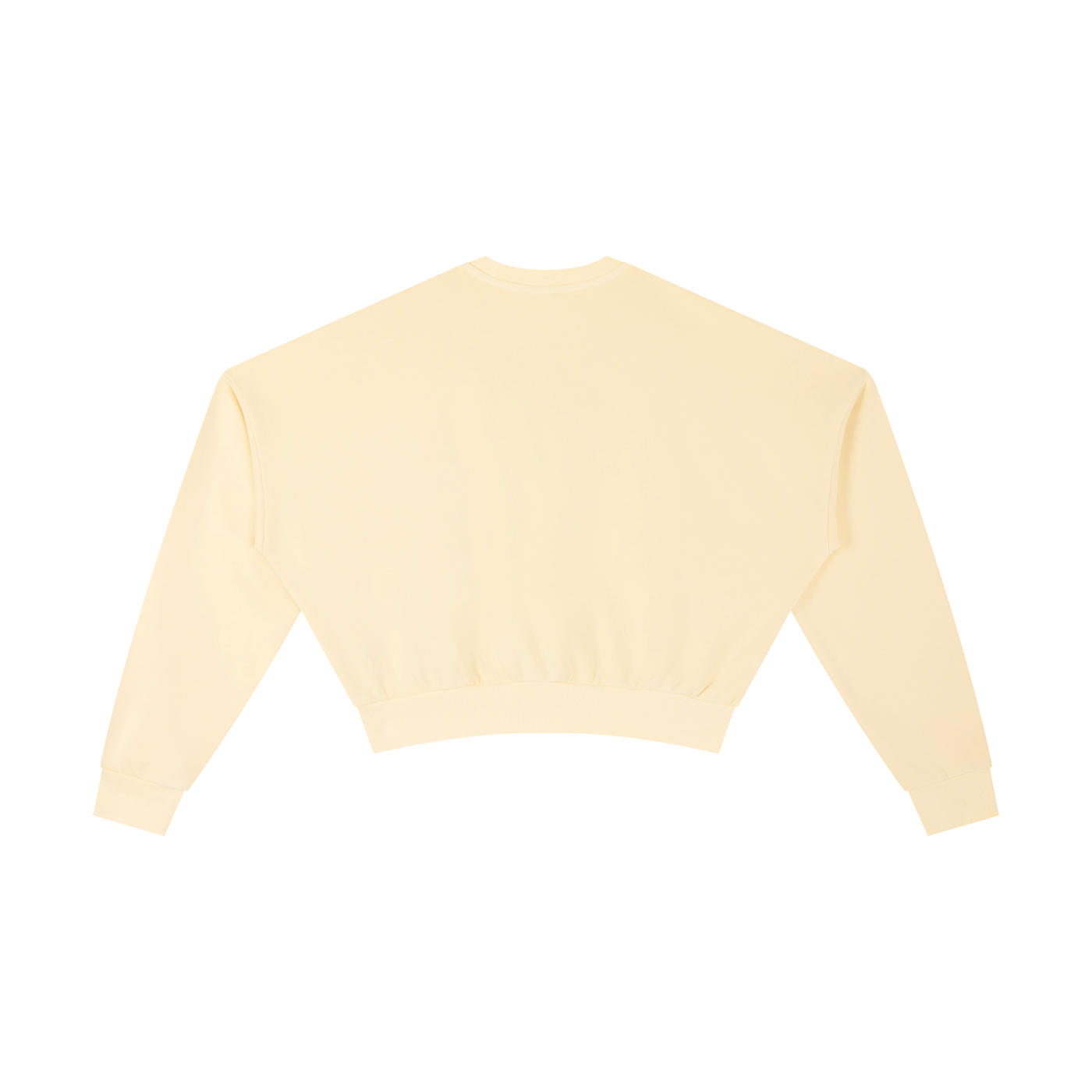 Signature Branded Women's Vintage Washed Cropped Sweatshirt