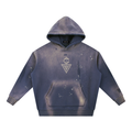 Vintage Washed Frayed Fleece ASW Hoodie