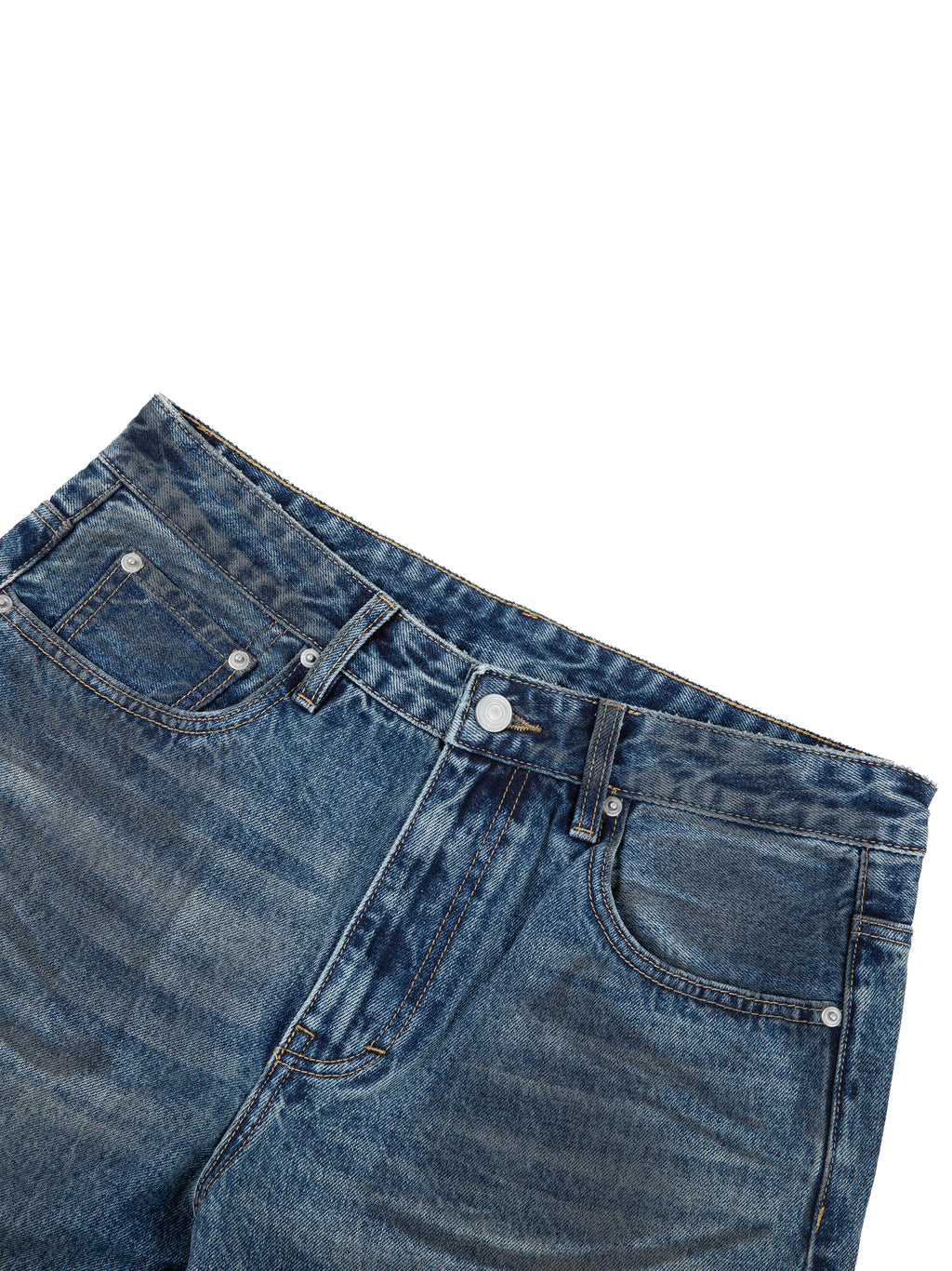 Vintage Mud Washed Baggy Denim AS Jeans