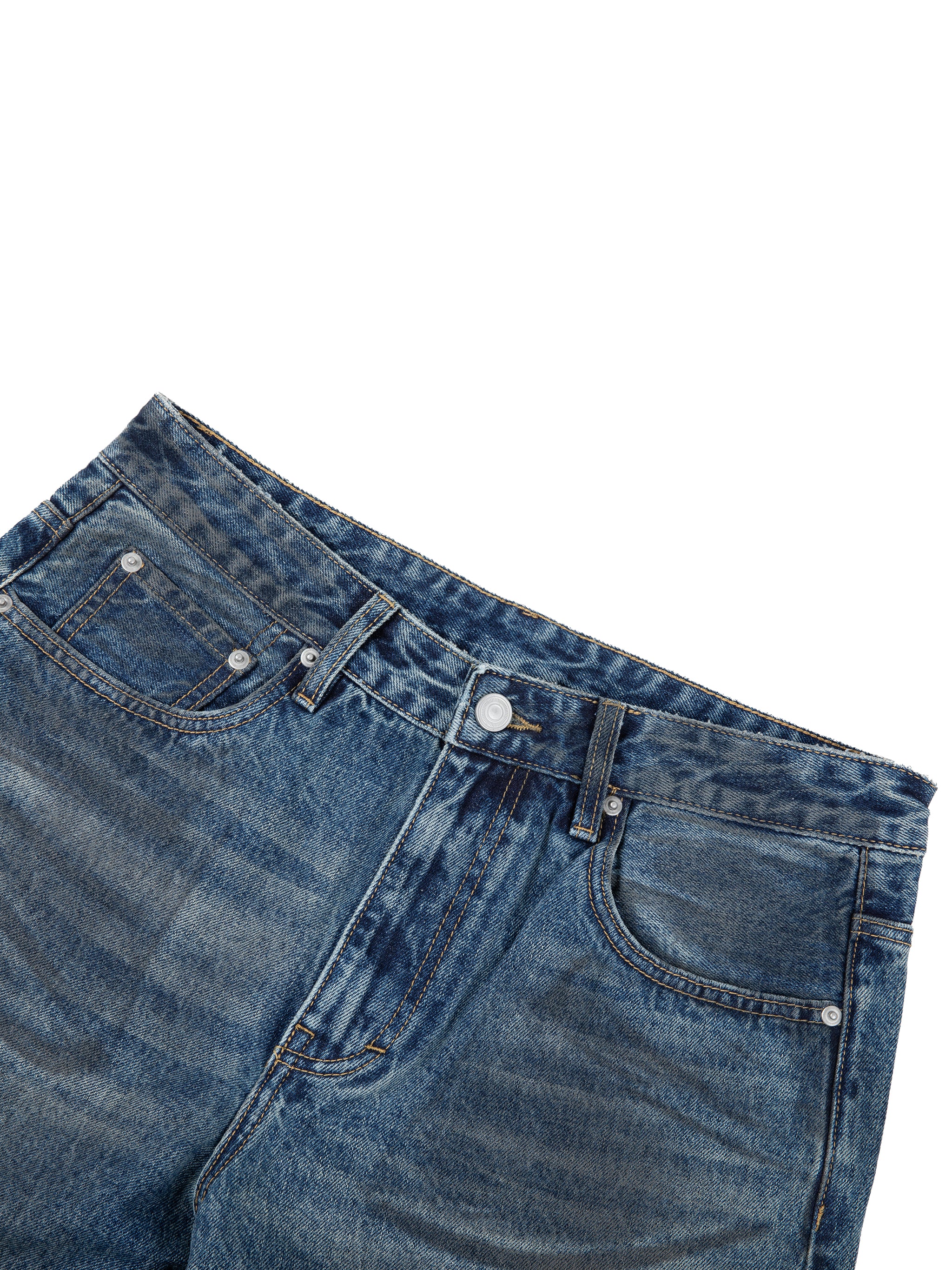 Vintage Mud Washed Baggy Denim AS Jeans