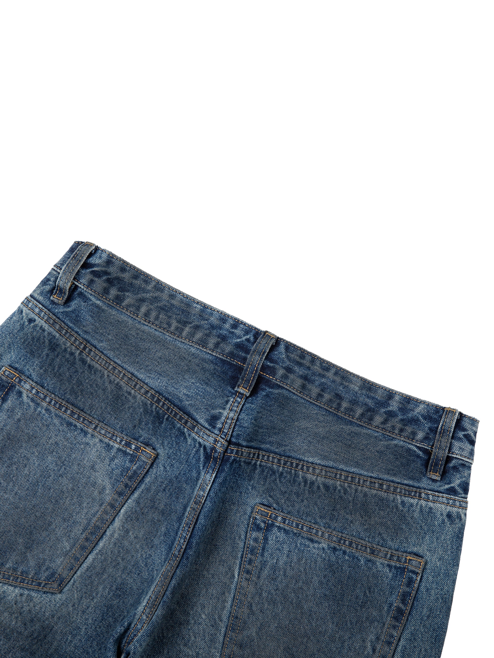 Vintage Mud Washed Baggy Denim AS Jeans