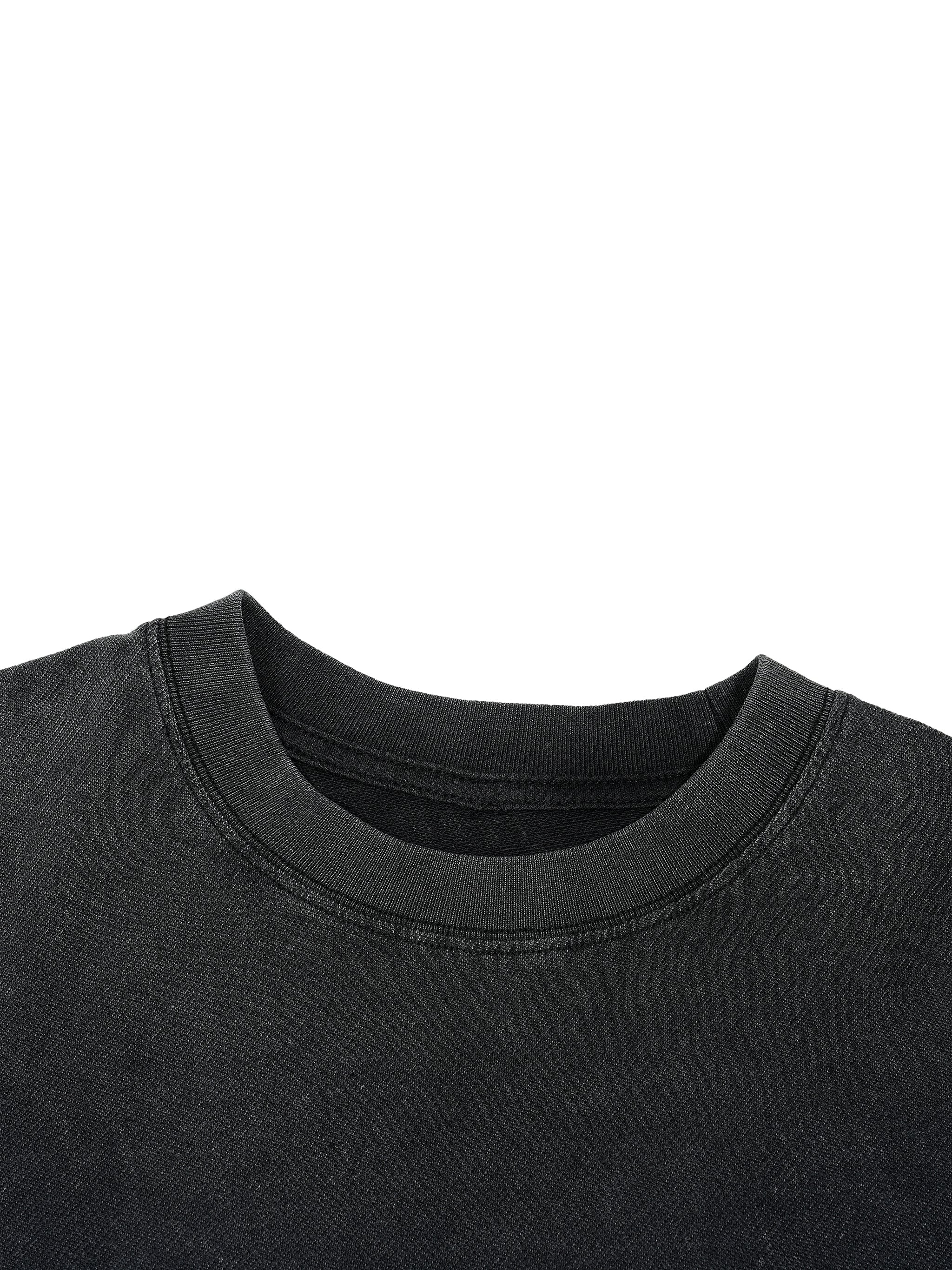 Vintage Wash Distressed Hem ASW T-Shirt
