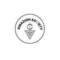 Logo of Amazigh Society with a circular design on a white background